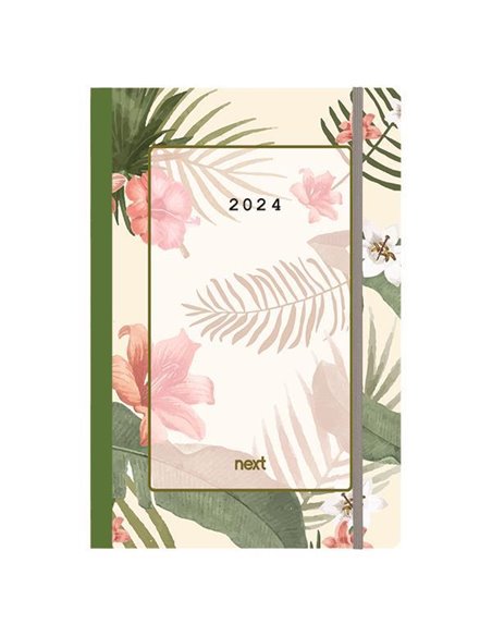 Next ημερολόγιο 2024 Trends ημερήσιο flexi με λάστιχο 12x17εκ. Dreams