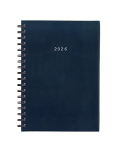 Next ημερολόγιο 2026 basic xl ημερήσιο σπιράλ μπλε 21x29εκ.  Δυνατότητα εκτύπωσης