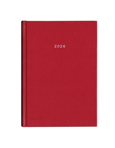 Next ημερολόγιο 2026classic ημερήσιο δετό κόκκινο 12x17εκ. Δυνατότητα εκτύπωσης