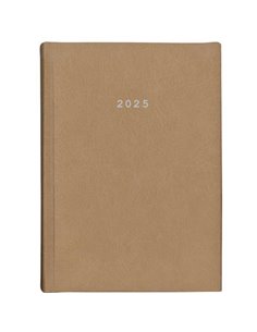 Next ημερολόγιο 2025 old leather ημερήσιο δετό ταμπά 14x21εκ.