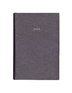 Next ημερολόγιο 2026 nest ημερήσιο δετό καφέ 17x25εκ.  Δυνατότητα εκτύπωσης