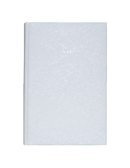 Next ημερολόγιο 2025 nest ημερήσιο δετό λευκό 14x21εκ.