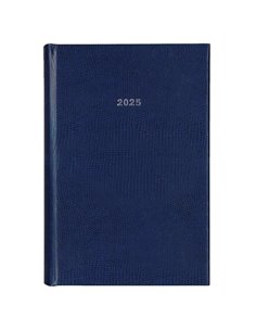 Next ημερολόγιο 2025 skin ημερήσιο δετό μπλε 17x25εκ.
