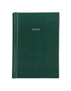 Next ημερολόγιο 2026 basic ημερήσιο δετό πράσινο 12x17εκ.  Δυνατότητα εκτύπωσης