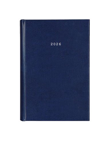 Next ημερολόγιο 2026 skin ημερήσιο δετό μπλε 14x21εκ.  Δυνατότητα εκτύπωσης