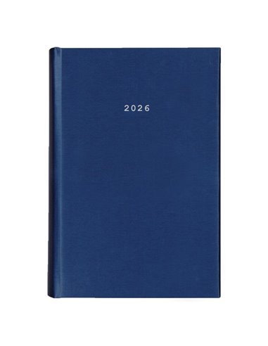 Next ημερολόγιο 2026 metallic ημερήσιο δετό μπλε 17x25εκ.  Δυνατότητα εκτύπωσης