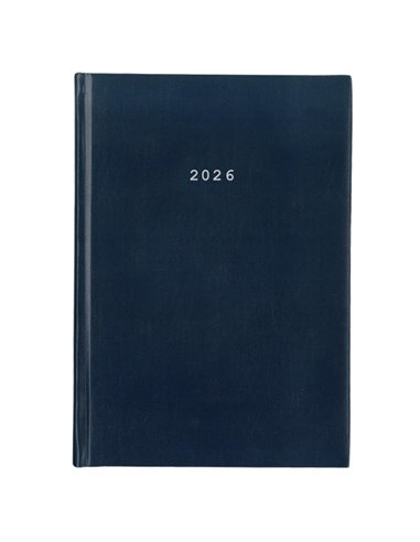 Next ημερολόγιο 2026 basic ημερήσιο δετό μπλε 14x21εκ.  Δυνατότητα εκτύπωσης