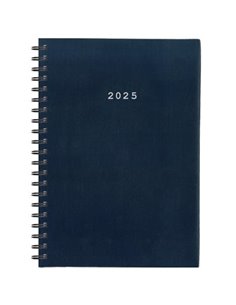Next ημερολόγιο 2025 basic xl ημερήσιο σπιράλ μπλε 21x29εκ.