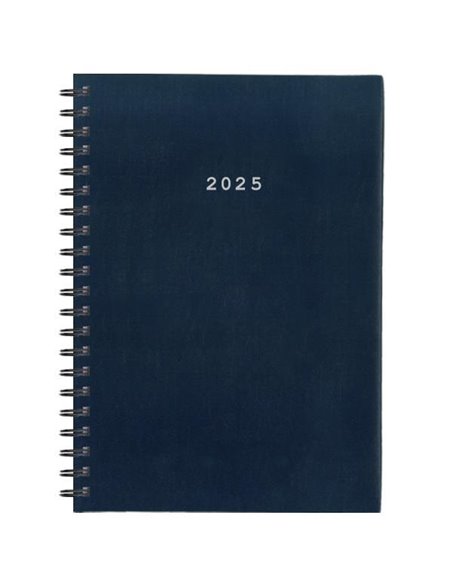 Next ημερολόγιο 2025 basic xl ημερήσιο σπιράλ μπλε 21x29εκ.