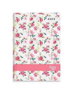 Next ημερολόγιο 2026 Gallery Τριαντάφυλλα 2 ημερήσιο δετό 14x21εκ.