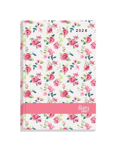 Next ημερολόγιο 2026 Gallery Τριαντάφυλλα 2 ημερήσιο δετό 14x21εκ.