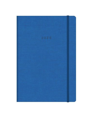 Next ημερολόγιο 2026 Nomads ημερήσιο flexi μπλε με λάστιχο 17x25εκ.