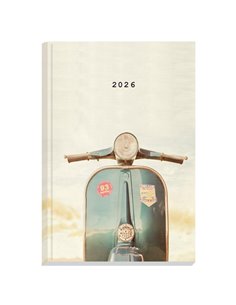 Next ημερολόγιο 2026 Gallery Vespa ημερήσιο δετό 12x17εκ.