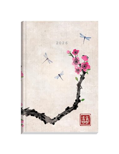 Next ημερολόγιο 2026 Trends Japan art ημερήσιο δετό 14x21εκ.