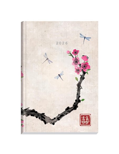 Next ημερολόγιο 2026 Trends Japan art ημερήσιο δετό 14x21εκ.