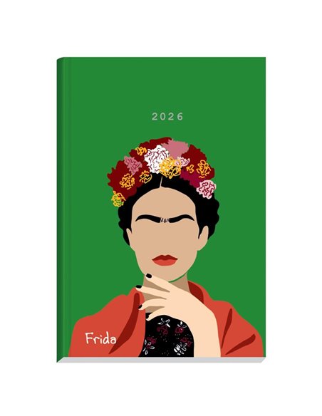 Next ημερολόγιο 2026 Trends Frida ημερήσιο δετό 14x21εκ.