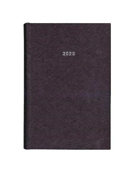 Next ημερολόγιο 2025 nest ημερήσιο δετό μαύρο 17x25εκ.