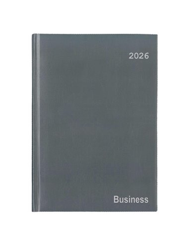 Next ημερολόγιο 2026 business xxl ημερήσιο δετό γκρι 24x34εκ.