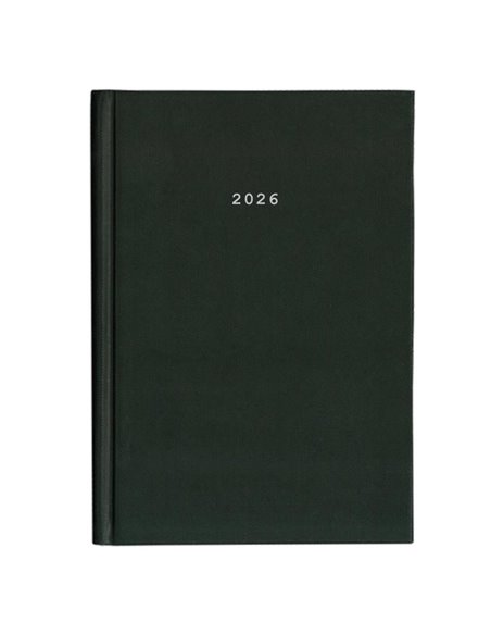 Next ημερολόγιο 2026 classic ημερήσιο δετό μαύρο 12x17εκ.  Δυνατότητα εκτύπωσης
