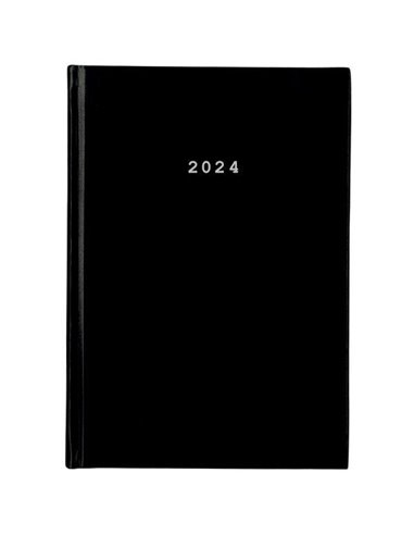 Next ημερολόγιο 2024 basic ημερήσιο δετό μαύρο 17x25εκ.