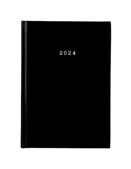 Next ημερολόγιο 2024 basic ημερήσιο δετό μαύρο 17x25εκ.