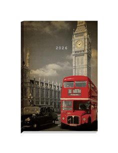 Next ημερολόγιο 2026 Gallery Big Ben ημερήσιο δετό 12x17εκ.