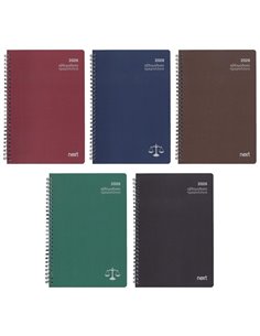 Next ημερολόγιο 2026 classic εβδομαδιαίο δικηγόρων σπιράλ 1 έτους 17x25εκ.