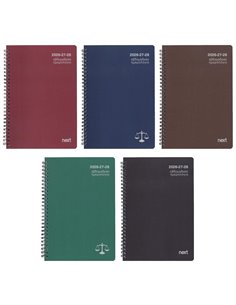 Next ημερολόγιο 2026-27-28 classic εβδομαδιαίο δικηγόρων σπιράλ 17x25εκ.