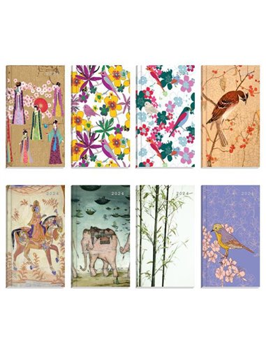 Next ατζέντα 2024 art εβδομαδιαία δετή 8x15εκ.