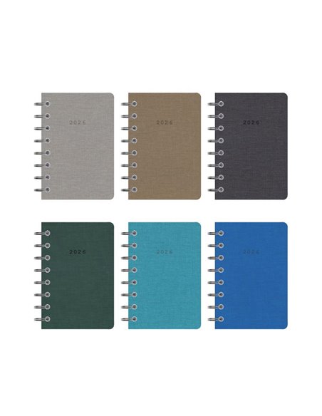 Next ημερολόγιο 2026 nomads ημερήσιο σπιράλ μίνι 8x12εκ.