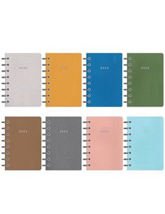 Next ημερολόγιο 2025 nomad ημερήσιο σπιράλ μίνι 8x12εκ.