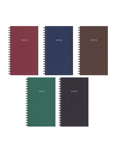 Next ατζέντα 2026 classic εβδομαδιαία σπιράλ 8x15εκ.