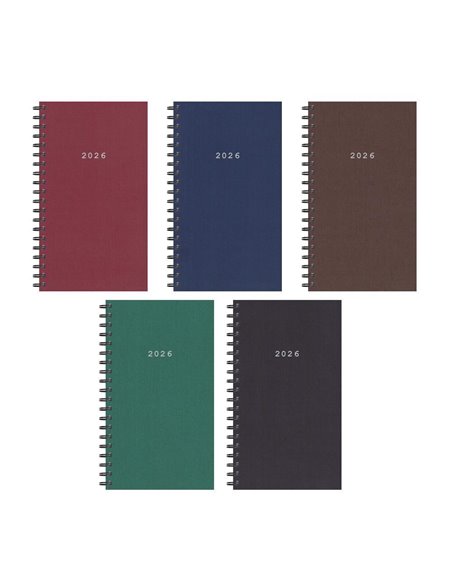 Next ατζέντα 2026 classic εβδομαδιαία σπιράλ 8x15εκ.