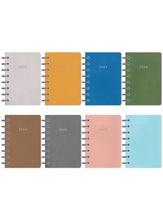 Next ημερολόγιο 2024 nomad ημερήσιο σπιράλ μίνι 8x12εκ.