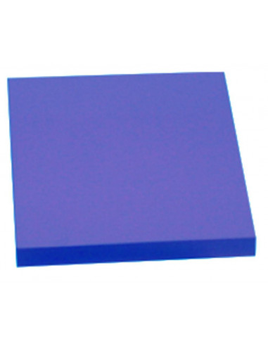 Αυτοκόλλητα χαρτάκια μπλε φωσφ. 7,6x7,6εκ.