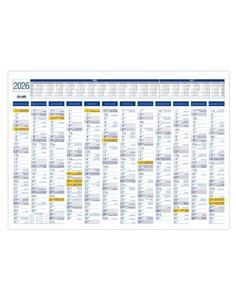 Next πλάνο 2026 ετήσιο επιτοίχιο 50x70εκ.