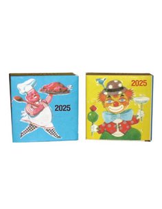 Ημεροδείκτης 2025 ανέκδοτα - μαγειρική 7x7εκ.