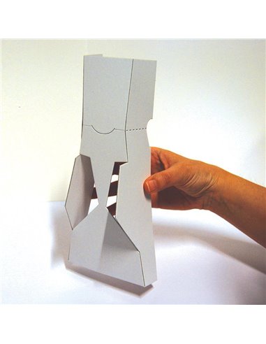 Ποδαράκι καρτολίνου μικρό(25εκ υψ.)(για καρτολίνα 35x50εκ.)