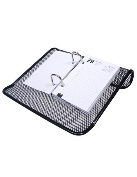 Βάση ημερολογίου μεταλλική μαύρη 21.5x19x5εκ.