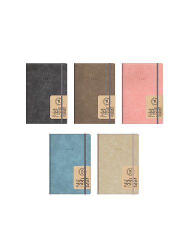 Next ημερολόγιο ACADEMIC+ 9/2025-12/2026 Cuba εβδομαδιαίο flexi 14x21εκ. Δυνατότητα εκτύπωσης