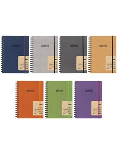 Next ημερολόγιο ACADEMIC 9/2024-8/2025 Natural ημερήσιο σπιράλ 14x21εκ.