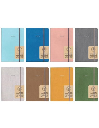 Next ημερολόγιο ACADEMIC+ 9/2023-12/2024 Nomad εβδομαδιαίο flexi 14x21εκ.