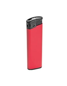 Αναπτήρας πλαστικός, ηλεκτρονικός κόκκινος 8x2,3εκ.