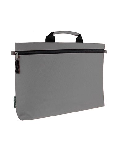 Τσάντα εγγράφων-σεμιναρίων γκρι 41x27εκ.