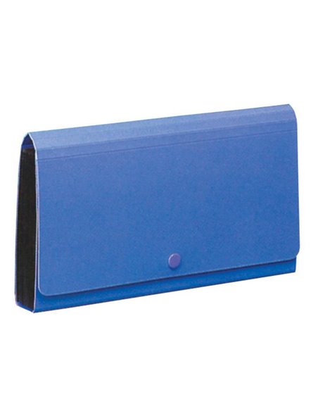 Comix αρχειοθήκη επιταγών PP μπλε Υ26.2x14.5x3εκ.