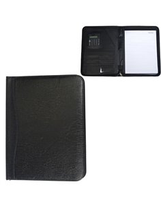 Portfolio με φερμουάρ μαύρο 25,5x32,5x2εκ.