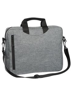 Τσάντα για λάπτοπ πολυεστέρα γκρι Υ30x37x7,5εκ