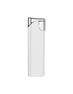 Αναπτήρας πλαστικός, ηλεκτρονικός λευκός 8x2,4εκ.