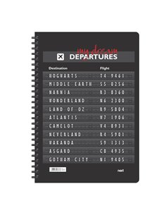 Next trends destinations τετράδιο σπιράλ 2 θέματα 70 φύλλα 17x25εκ.