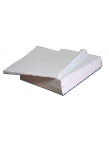 Μηχανογρ. χαρτί χημ. 3/τυπο λευκό (11x9,5") 24,13x27,94εκ.(650φ)